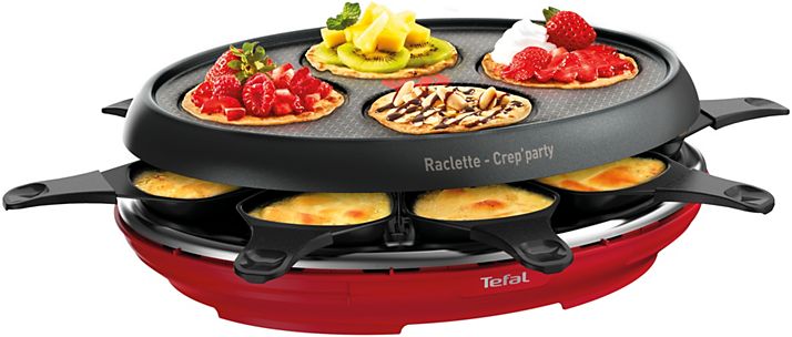 Raclette Multifonction TEFAL RE138012 Colormania Pas Cher 