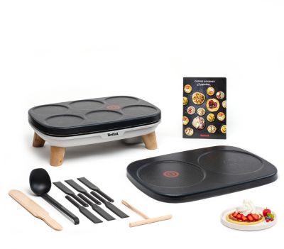 Crêpière TEFAL Gourmet 2 plaques PY900D12