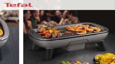 Voir la vidéo pour PLANCHA TEFAL SAVEUR GOURMET CB658P01