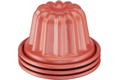 Moule à cannelé TEFAL Creabake trio cannelés 7.4 cm