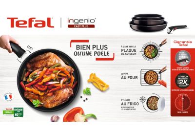 Set TEFAL Ingenio Easy Plus lot 2 poeles