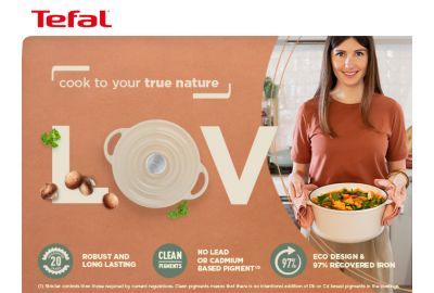 Cocotte TEFAL Lov 34cm terracotta