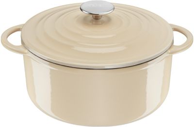 Faitout TEFAL Fonte LOV Faitout 25cm Beige