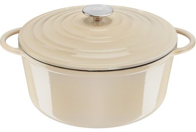 Cocotte TEFAL Fonte LOV faitout 29cm beige
