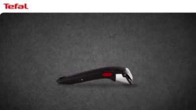Voir la vidéo pour TEFAL Poignée Ingenio Grise Hippo L9863702