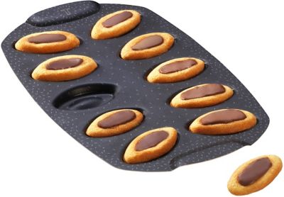 Moule en silicone pour 8 madeleines Tefal Crispybake 