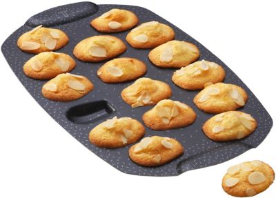 Tefal moule 24 minis madeleines crispybake - silicone - 30x29 cm - La Poste