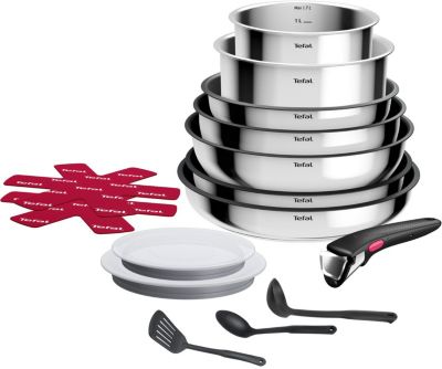 Batterie de cuisine TEFAL Ingenio Cook Eat 15 pcs L881SF04