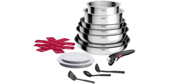 Batterie de cuisine TEFAL Ingenio Cook Eat 15 pcs
