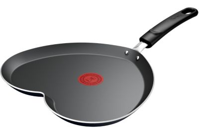 Poêle TEFAL Chandeleur 2025 forme de coeur
