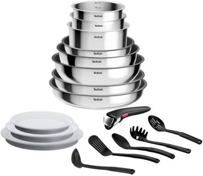 Batterie de cuisine TEFAL Cook Eat 17pcs