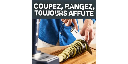 Bloc couteaux TEFAL EverSharp Pro 16.5cm avec aiguiseur