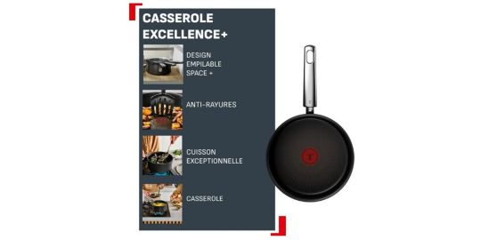 Casserole TEFAL 16cm Excellence +