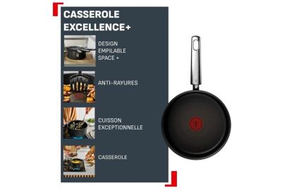 Casserole TEFAL 20 cm Excellence +