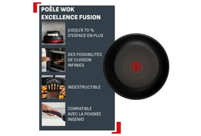 Wok TEFAL Ingenio Excellence 28cm