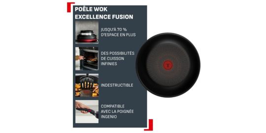 Wok TEFAL Ingenio Excellence 28cm