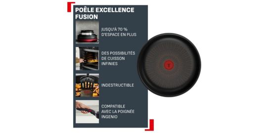Poêle TEFAL Ingenio Excellence 28cm