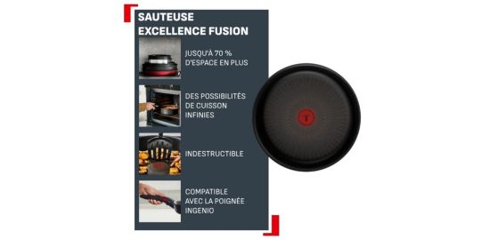 Sauteuse TEFAL Ingenio Excellence 24cm
