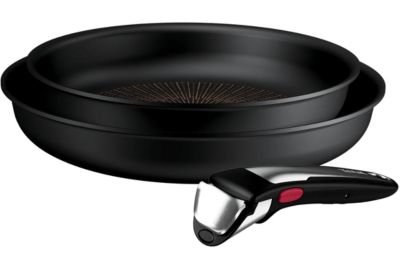 Batterie de cuisine TEFAL Ingenio Excellence poeles 24/28cm + poi