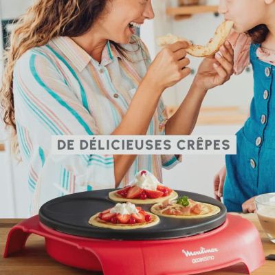 Voir la vidéo pour Crêpe party MOULINEX PY312511