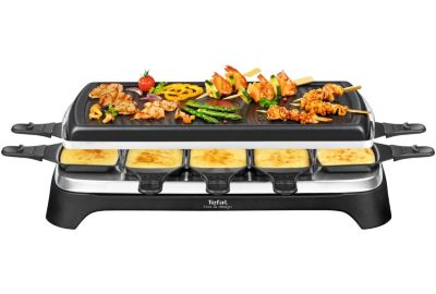 Raclette TEFAL inox & design RE458812