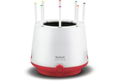 Fondue TEFAL Fondue Colormania rouge EF2