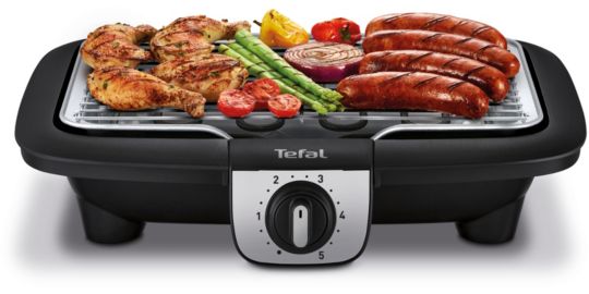 Barbec s/ pied TEFAL Easygrill2en1 bbq plancha Pieds BG931812