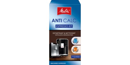 Produit de Nettoyage MELITTA Espresso Kit 4 détartrants + 4 nettoyant