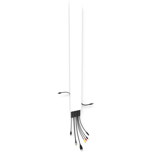Goulotte verticale range-câbles grande capacité - gamme ARCHE