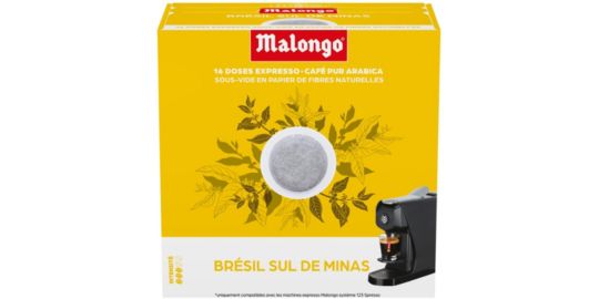 Dosette MALONGO 123 spresso Brésil x16