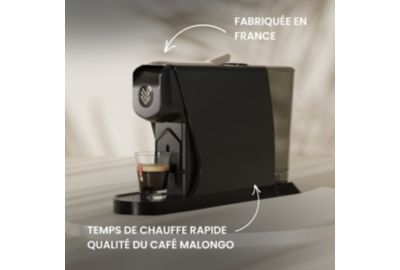 Cafetière à dosette MALONGO EOH NOIR MAT