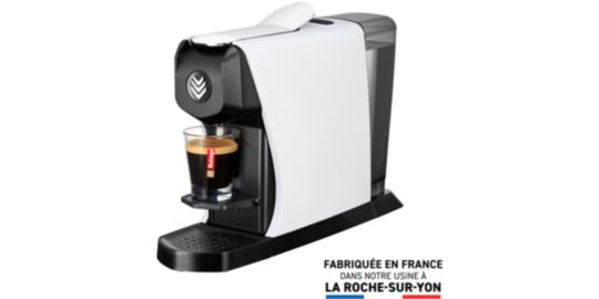Cafetière à dosette MALONGO EOH BLANC MAT