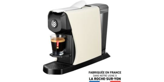Cafetière à dosette MALONGO EOH CREME PASTEL