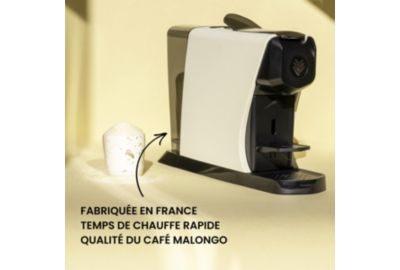 Cafetière à dosette MALONGO EOH CREME PASTEL