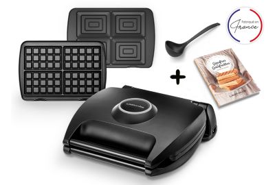 Croq/Gauf/Gril LAGRANGE 4 Gaufres G+CM
