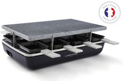 Raclette LAGRANGE element noir pierre de cuisson