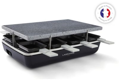Raclette LAGRANGE element noir pierre de cuisson