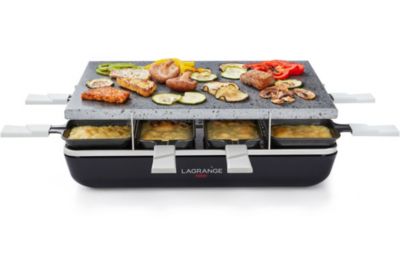 Raclette LAGRANGE element noir pierre de cuisson