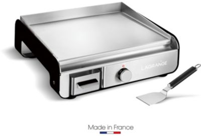 Plancha LAGRANGE 219012 PRO Noir avec housse