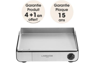 Plancha électrique LAGRANGE Plancha Pro 50M noir + Kit Access 219311