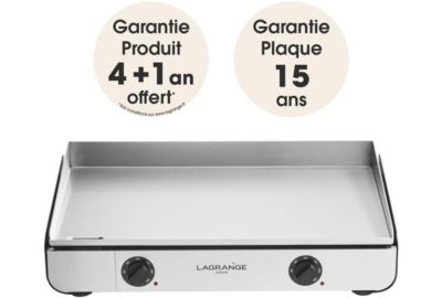 Plancha électrique LAGRANGE Plancha Pro 65L noir + Kit Access 219411