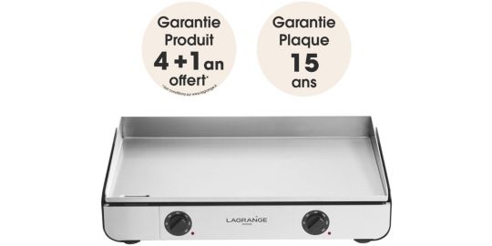 Plancha électrique LAGRANGE Plancha Pro 65L noir + Kit Access 219411