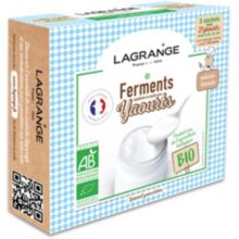 Ferment lactique LAGRANGE BIO nature pour yaourts