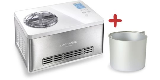 Sorbetière LAGRANGE Glaces Pro 2L double