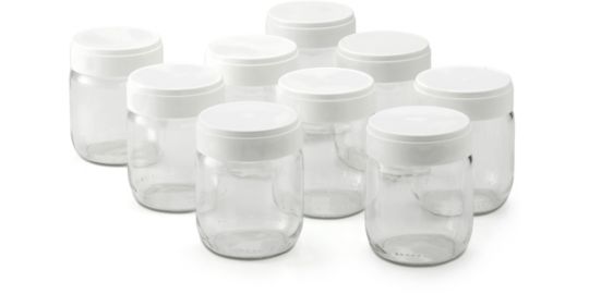 Pot LAGRANGE lot de 9 pots yaourtière