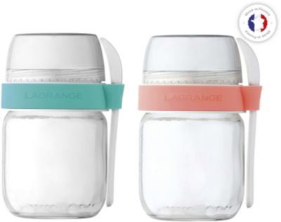 Pot LAGRANGE x2 compartimentés Pamplemousse/Chloro Pot LAGRANGE x2 compartimentés Pamplemousse/Chloro