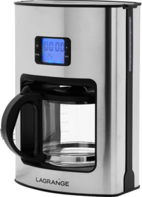 Cafetière isotherme programmable 15 tasses 950w inox bcf580