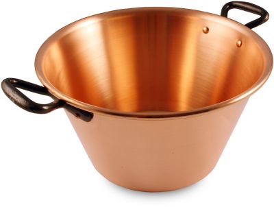 Bassine à confitures BAUMALU à gelée cuivre diam 26.5 cm