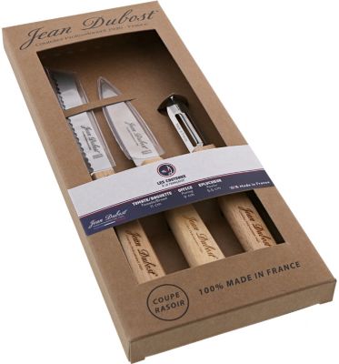 Set de couteaux DUBOST a la francaise x3 hetre petit model