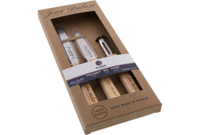 Couteau DUBOST a la francaise x3 hetre petit model